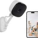 1080P Indoor Wired Security Camera - Works as a Baby Monitor & Pet Camera, Motion Detection, 2-Way Audio, Siren, Night Vision, Subscription-Free Local SD Card or Cloud Storage, 2.4GHz