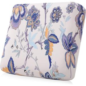 Smiry Printed Couch Cushion Covers, Stretch Soft Couch Covers for Sofa, Washable Non-Slip Sofa Slipcover Furniture Protector for Indoor and Outdoor (Backrest L, Beige)