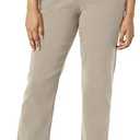 Briggs New York Women's Super Stretch Millennium Welt Pocket Pull on Career Pant (Average & Short & Tall Length) S