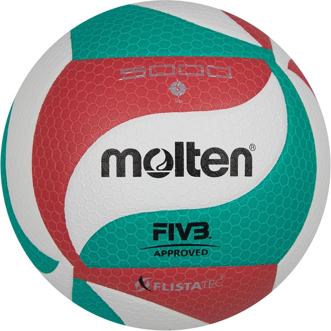 Molten Volley Ball (5, Green, Red, White)