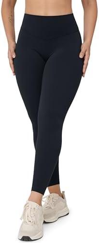 UNISSU Hugcurve No Front Seam High Waisted Workout Leggings for Women Buttery Soft Yoga Pants Gym Athletic Tights - 25'' Size M