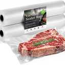 Vacuum Sealer Bags Rolls for Food - Seal a Meal Bags - 11inx20 Rolls 2 Pack-XinBaoLong Commercial Grade Heavy Duty BPA Free Great for Vac Storage