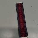 TOYOUTHS Compatible with Fitbit Sense/Sense 2 Band/Versa 3/Versa 4 Bands Women Men Dressy Elastic Nylon Fabric Strap Stretchy Sport Wristband Accessories Replacement for Fitbit Versa 4, Boho Red/Small