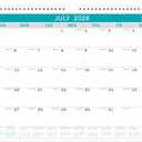 Calendar 2026-2027, 18 Months from July 2026 to December 2027,11.5" x 14.6", with Julian Date