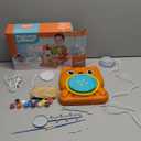 Pottery Wheel for Kids - Complete Pottery Painting Kit Art Supplies Arts and Crafts for Girls Boy Kids Toy, Birthday Halloween Christmas Gift for Kids Ages 6 7 8 9 10 11 12+, (Dog) (Orange)