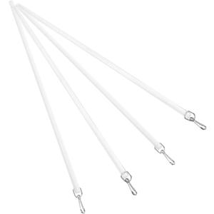 4pcs Curtain Pull Wand for Drapery Blind Replacement Rods Easy Install Blind Rod Handles for