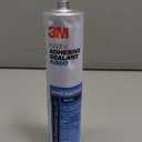 3M 6504 Marine Adhesive Sealant, Black, 10 oz.