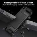 BHGift for Switch 2 Grip Case (2025), Dockable Case with Ergonomic Grip for Handheld as a Real Gamepad, Shockproof Protective Case Accessories for Switch 2