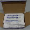 50 Pcs 1ml Syringes with Caps Oral Dispenser Individually Sterile Warpped for Medicine Dropper, Colostrum Collect Feeding Pets, Liquid