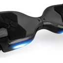 Hover-1 Helix Electric Self Balancing Scooter with 7MPH Top Speed, 4 Mile Range, Dual 200W Motors, 6HR Full-Charge, Built-In Bluetooth Speaker, 6.5” Wheels, Rider Modes: Beginner to Expert