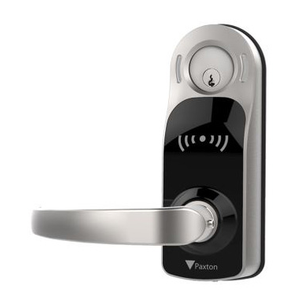 900-640BL-US Paxton10 Paxtlock Pro Wireless Access Control, Mortise, Galaxy Door Handle, Black