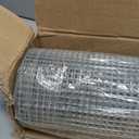 LAN JIA 1/4inch Hardware Cloth 18" x 16' 23 Gauge, Hot-Dip Galvanized After Welding, Wire Mesh Roll Chicken Wire Fencing Gopher Wire Tree Guard Welded Wire Fencing Chicken Wire Cloth