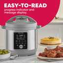 Instant Pot, 6-Quart Whisper Quiet 9-in-1 Electric Pressure Cooker, Slow Rice Steamer, Saut, Yogurt Maker, Warmer & Sterilizer, Free App with 800+ Recipes, Stainless Steel