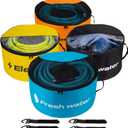 RV Sewer Hose Storage 4 Packs, Two-Way Zipper Closures and Visible Cover for RV Storage And Organization, Waterproof Accessories Bag for Garden Fresh Water Hoses Electrical Cords Camper Tools