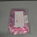 Girls Metallic Shorts Shiny Hot Pants for Dance Gymnastics Sparkly Shorts with Sunglasses (Pink)