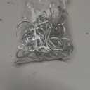 100 Pack - S Hooks for Hanging Displays in Retail, S Shaped, Open Ended Version, and can Assist at Home Hanging Jewelry, Kitchenware, Keys, SH-50 Corp