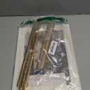 ARPEOTCY Vintage Cottage Garden Wall Art, Framed Floral House Painting Print, French Country Style Home Décor, 14x11 Inch Countryside Landscape Picture for Living Room, Bedroom, Hallway, Missing Parts