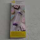 Wilton Dessert Decorator - The Kit Includes a Plunger-Style Tool, 2 Couplers, 1 Fill Tip, 4 Decorating Tips, Plastic, White & Purple