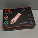 CHI Volumizer 4-in-1 Blowout Brush, Hair Dryer for Smooth, Silky & Shiny Hair, Four Interchangeable Attachments for Versatile Styling, Rose Gold