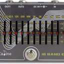 Caline CP-81 10 Band EQ Guitar Effect Pedal V3.0 - Use 500mA Power Supply (Not Included)