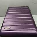 Samsonite Omni 2 Hardside Expandable Luggage with Spinner Wheels, Checked-Medium 24-Inch, Purple
