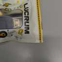 Lucrum for Toyota Camry Key Fob Cover and Leather Keychain - TPU Key Case for Toyota Corolla, RAV4, Avalon, Prius, C-HR - 2019-2024 Keyfob Cover Compatible with HYQ14FBE - Black and Gold