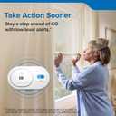 Kidde Carbon Monoxide Detector, 10-Year Battery, Detects Low-Level CO, Digital Backlit Display, LED Status Indicators, 85 dB Alarm, 5th Edition, COBDL10, Manufacturing Date 06/04/2026