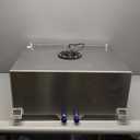 20 Gallon Fuel Cell Aluminum Polished with Cap Level Sender Silver