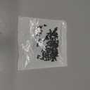 Small Parts 0404MPPBZ Steel Pan Head Machine Screw, Black Zinc Plated, Meets ASME B18.6.3, #1 Phillips Drive, #4-40 Thread Size, 1/4" Length, Fully Threaded, Import (Pack of 100)