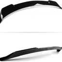 Rear Spoiler Compatible with 2022-2026 Honda Civic, Glossy Black Trunk Exterior High Kick Tail Deck Lid Wing Lip Splitter Fit for 2022 2023 2024 2025 2026 4-Door Sedan