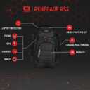 OGIO Renegade Backpack (Renegade, Black), Large