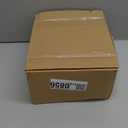 DN DECONATION Light up Christmas Decor Ceramic Village Houses, 3Pcs White Christmas Porcelain Villages with Frosted Trees, Holiday House Figurines Xmas Village Sets for Winter Table Decoration Indoor