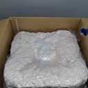 MAXYOYO Bean Bag Chair, Comfy Bean Bag Sofa with Back Support, Faux Fur Bean Bag Chair for Adults and Kids, Stuffed Floor Sofa for Living Room, Bedroom, Apartment, Beige (Large)