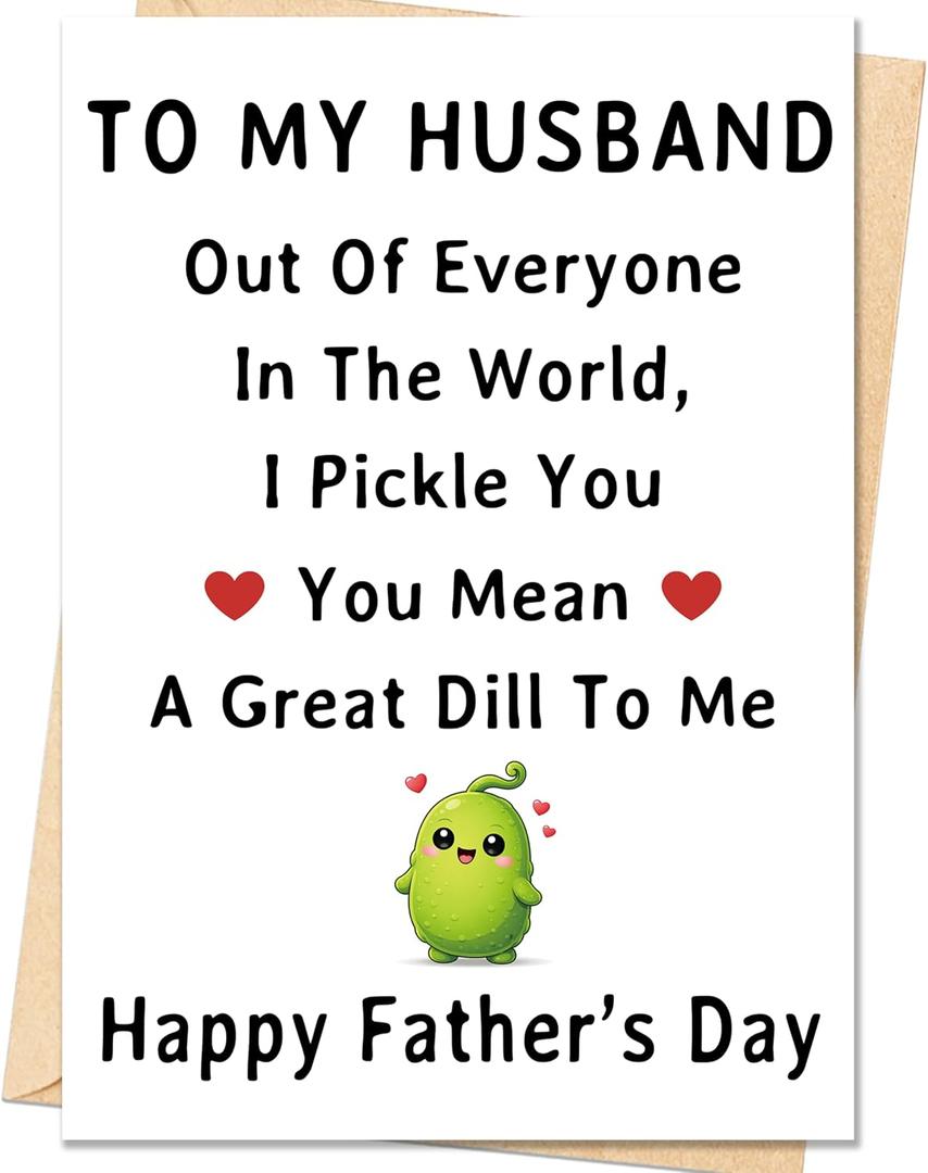 3 x IDU Fathers Day Card Gifts for Husband