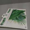 Tropical Palm Leaf Garland Party Decorations, Length 2.6M, 8.5 FT, Green