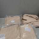 Geetery 4 Pcs Large Air Mattress for Adult Kid 75 x 30 x 8.7 Inch Inflatable Sleepover Airbed Foldable Flocked Blow up Bed with Patch Portable Toddler Air Mattress for Home Travel Camping Tent Party