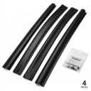 ORLANG 4ft Marine-Grade Dock Bumpers,PVC Dock Fenders with Stainless Steel Screws and Washers,P-Type Boat Dock Guards,Dock Post Bumpers for Docking Edges, Horizontal Decks or Piers, 4pk
