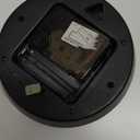 Mosewa Wall Clock 14 Inch Gray Battery Operated Silent Non Ticking Simple Modern Wood Clock Decorative for Bedroom Living Room Kitchen Home Office