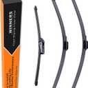 Windshield Wiper Blades for 2025 Hyundai Tucson - Complete Front & Rear Wiper Replacement Kit, All-Season Performance, Easy Installation, OEM Quality (26'' 16'' 14'')