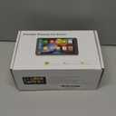 Portable Wireless Carplay Car Stereo, 7" HD Touchscreen for Car with Apple CarPlay & Android Auto with Backup Camera/Mirror Link/Voice Control/Bluetooth/GPS/AUX/FM Satellite Radio for All Vehicles