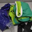 Y-STOP Kids Pod Swing Seat, Hanging Hammock Chair with Inflatable Pillow, Sensory Swing Chair with Pocket for Indoor and Outdoor(Green)