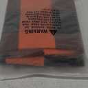 Orange and Black Plaid Rug, 28'' x 43'' Fall Outdoor Front Door Decor Mat, Cotton Washable Hand-Woven Rug for Layered Doormat, Autumn Halloween Thanksgiving Carpet for Porch, Entryway