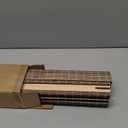 Cordless Bamboo Roman Shades for Windows, Blinds Size (30 1/2" W  48" H) Colour (BDP-Driftwood) Fits Windows (30 3/4" W  48" H)