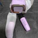 Karaoke Machine for Kids, Kids Karaoke Machine for Girls with 2 Wireless Microphones Mini Portable Bluetooth Speaker Kids Karaoke Machine Gifts for Girls and Boys Family Party