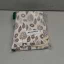 QCCTPUU Reusable Beeswax Bread Bags with Zipper, Sourdough Bread Storage Bags for Homemade, Keep Bread Fresh, Natural Beeswax & Cotton Liner, Freezer-Safe Baguette Bag 17"×13", 2 Pack