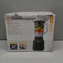 Toastmaster 6 Speed Blender with 48-oz Plastic Jar Powerful 450 Watt Motor