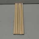 Wooden Dowel Rod, 3/4 Inch x 18 Inch Wood Dowels, Pack of 5 Wooden Dowels for Crafts, Unfinished Hardwood Wood Dowel Rods for Crafting and DIYers