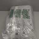 Pauwer Bathroom Rug Mat Set 3 Piece, Microfiber Shaggy Bath Set, Non-Slip Ultra Soft Carpet Mats, Absorbent with U-Shaped Toilet for Bathroom, Tub, Shower, Light Grey