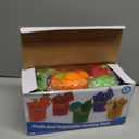 Baby Toys 6-12 Months, My First Fruits & Vegetables Sensory Toys with Rattle Crinkle Sounds Color Sorting Play 15 PCS, Montessori Toys for 1 Year Old, Toddler Stocking Stuffers Baby Boy Girl Gifts