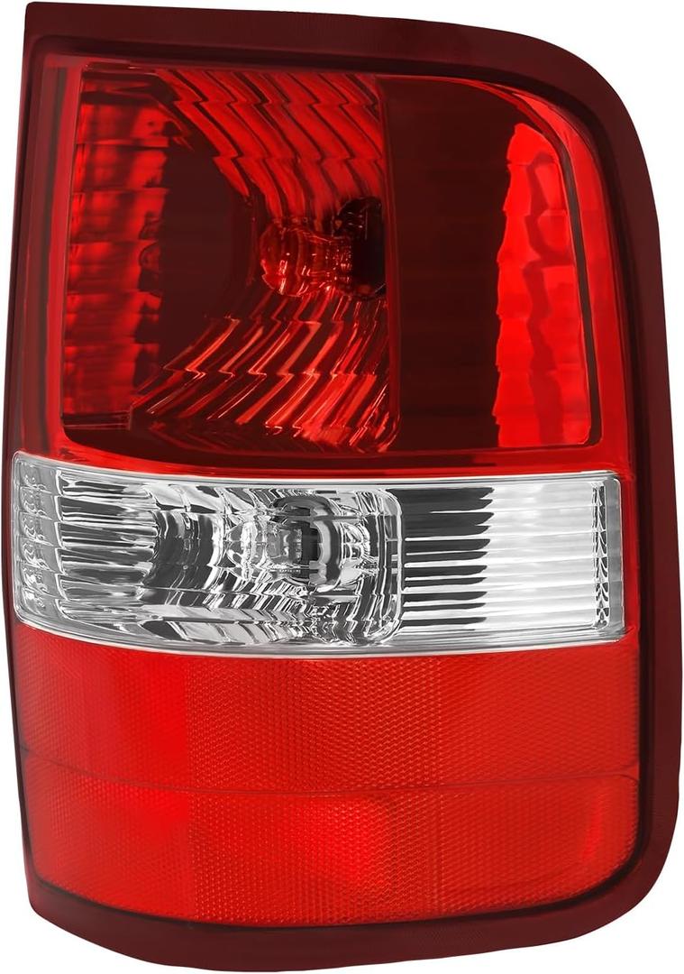 Tail Light Compatible with 2004-2008 Ford F150 04 05 06 07 Ford F150 08 Ford F150 2004 2005 2006 2007 2008 Ford F150 (Chrome-R)